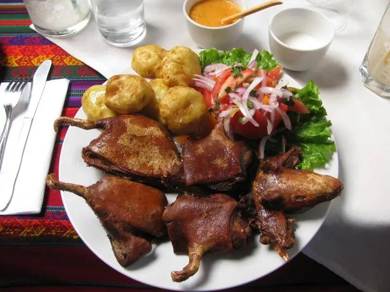 Cuy en la Gastronomía de Perú