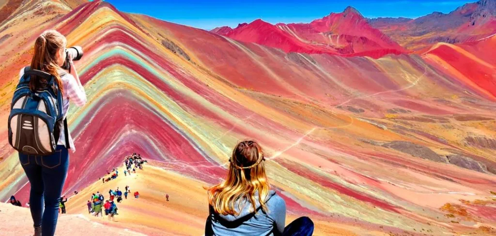 Rainbow Mountain in September