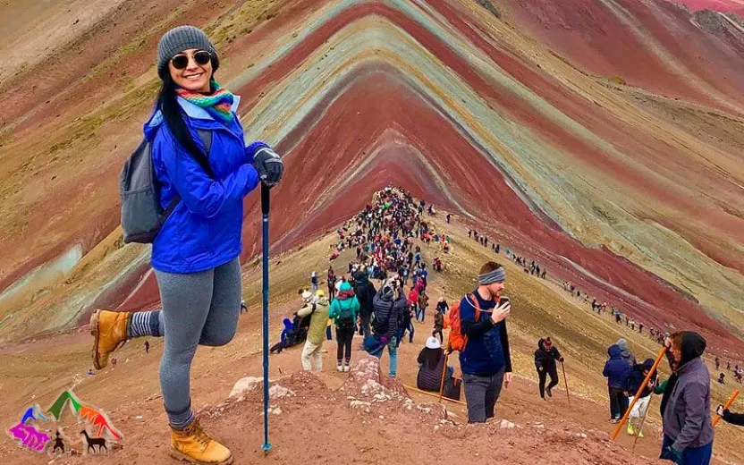 Rainbow Mountain in November